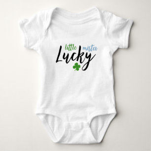Little Mister Lucky // Cute St patrick's day T Shirt