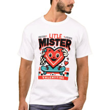 Little Mister Valentine Cute Heart Skateboard