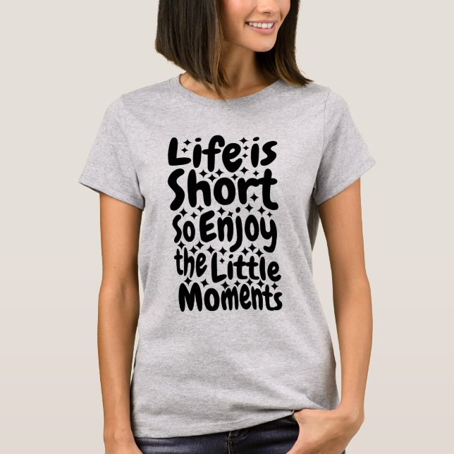 Little Moments - inspirationsoffert T-Shirt (Framsida)