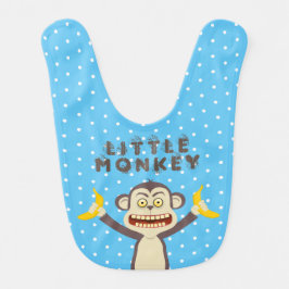 Little Monkey Baby Bib Hakklapp