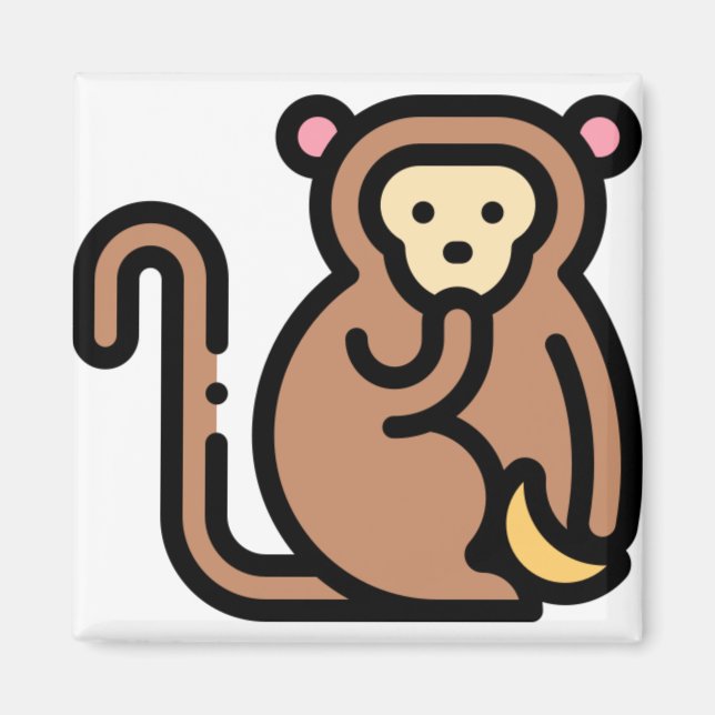 Little Monkey Magnet (Framsidan)