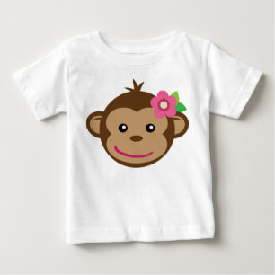 Little Monkey T-Shirt (flicka)