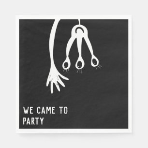 Little Monster Alien Birthday Pappersservett