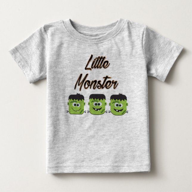 Little Monster Baby T-Shirt (Framsida)