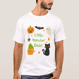 Little Monster Bash Halloween - Cute Spooky - T Shirt