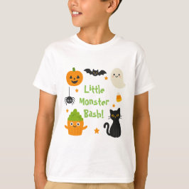 Little Monster Bash Halloween - Cute Spooky - T Shirt