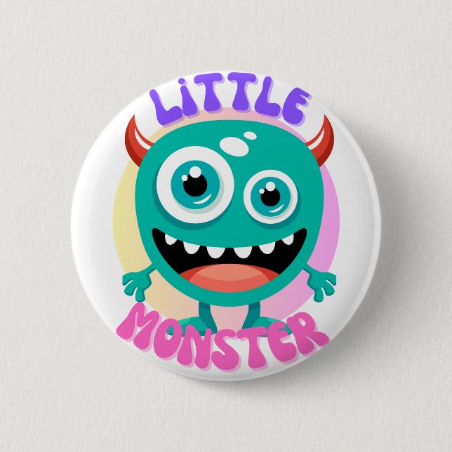 Little Monster Button Knapp (Framsida)