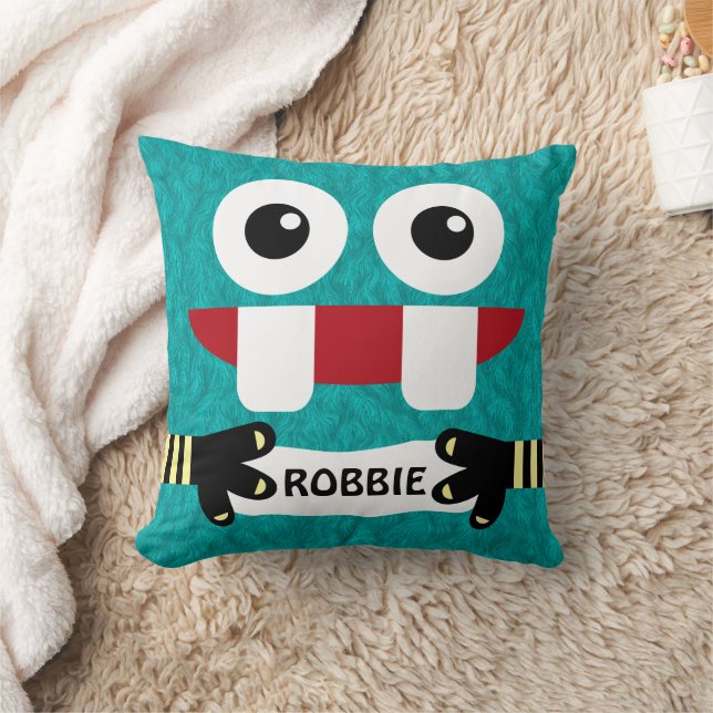 Little Monster Child Personlig Kudde (Filt)