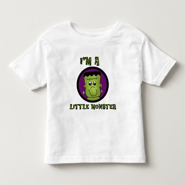 Little Monster Halloween Tshirts och presenter (Framsida)
