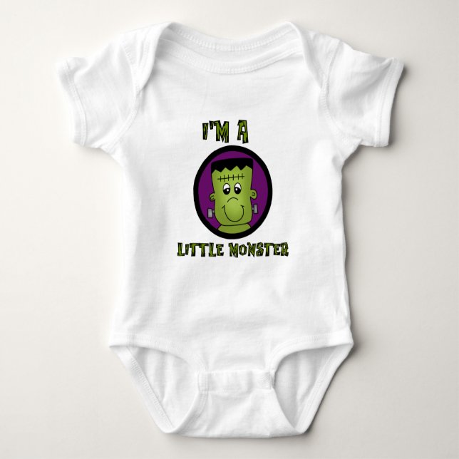 Little Monster Halloween Tshirts och presenter (Framsida)