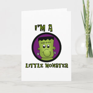Little Monster Halloween Tshirts och presenter Kort