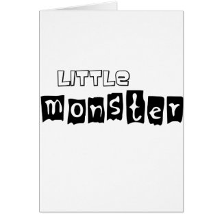 Little Monster Hälsningskort