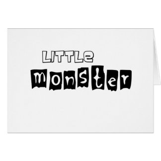 Little Monster Hälsningskort