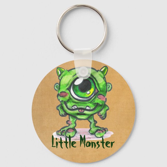 Little Monster Keychain Nyckelring (Framsida)