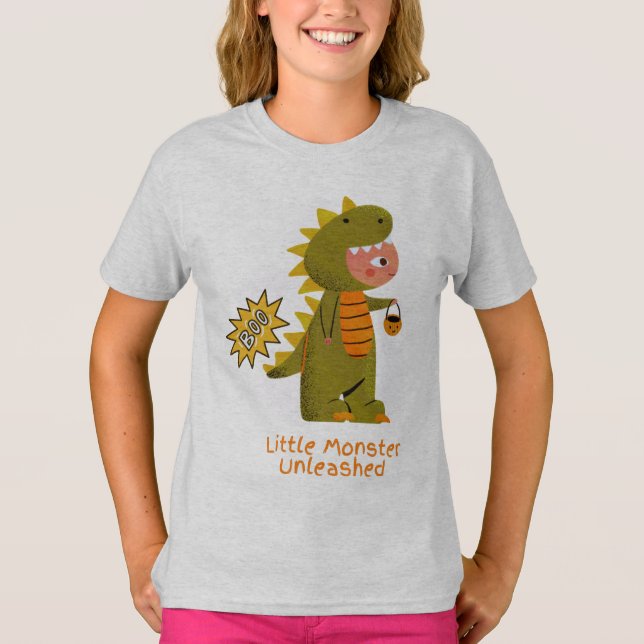 LITTLE MONSTER OLEASED T SHIRT (Framsida)