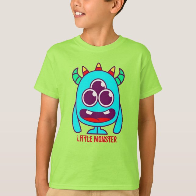Little Monster T Shirt (Framsida)