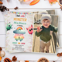 Little Monster ThBäste 1:a födelsedag Party Photo