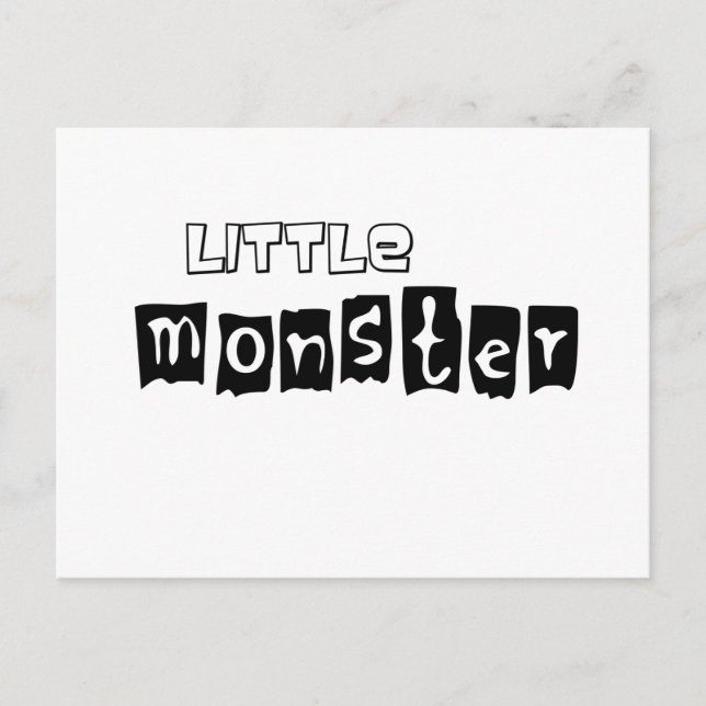 Little Monster Vykort (Framsida)
