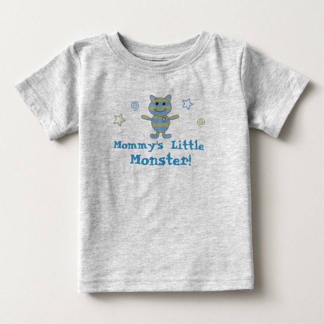 Little Monsters Baby Top Tröja (Framsida)