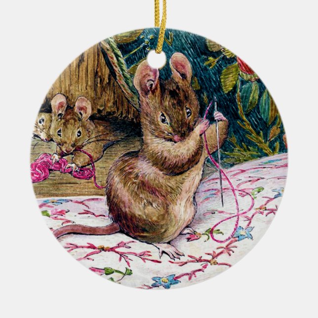 Little Mouse Sewing Ornament (Framsidan)