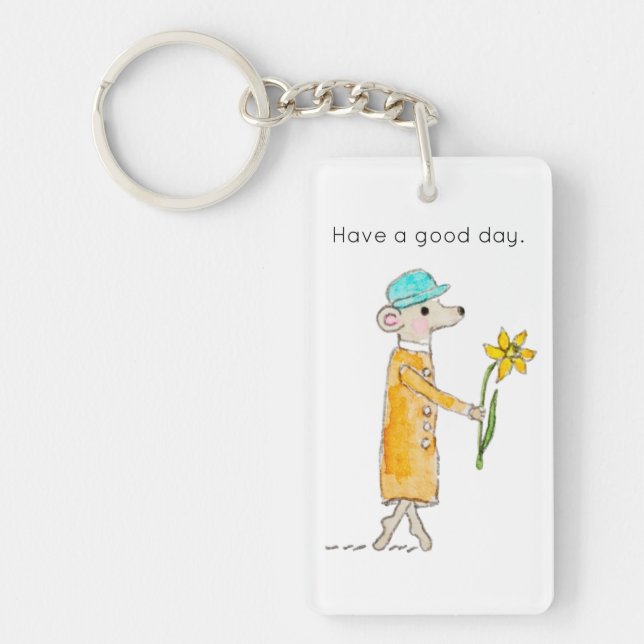 Little Mouse With Daffodil (Framsidan)