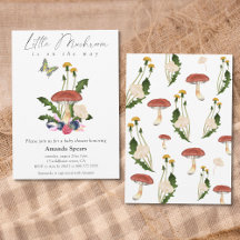 Little Mushroom Baby Shower