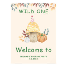 Little Mushroom första Födelsedagsfesten