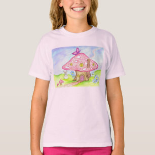 Little Mushroom House Shirt Tröja