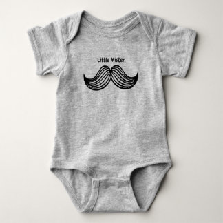 Little Mustache Boy T Shirt