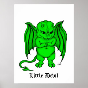 Little nasty Djävulen Poster