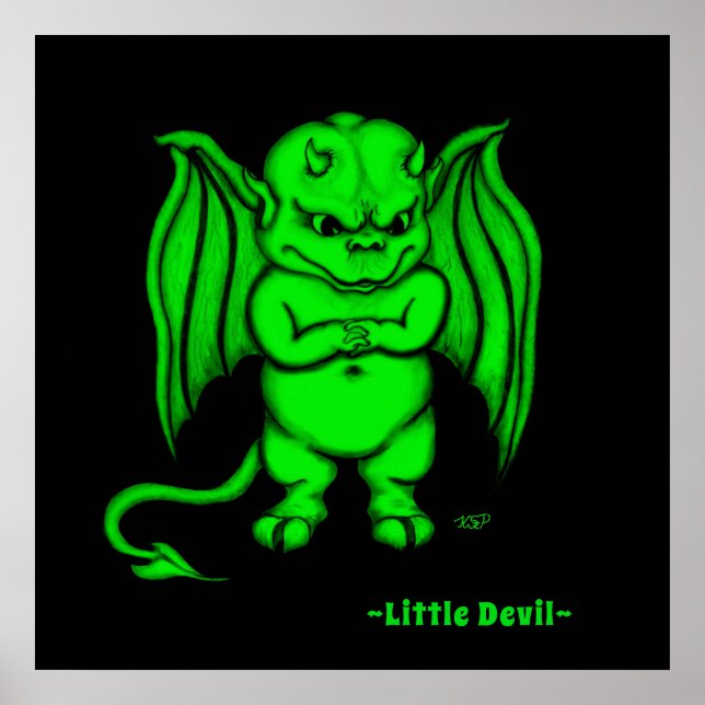 Little nasty Djävulen Poster (Framsidan)