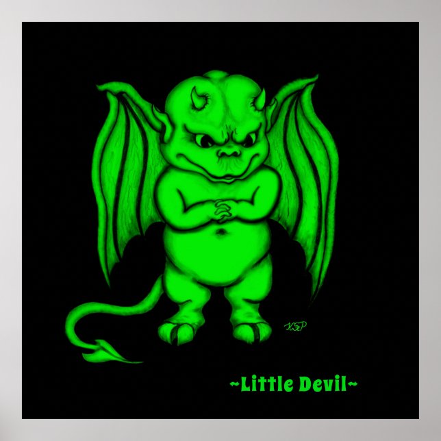 Little nasty Djävulen Poster (Framsidan)