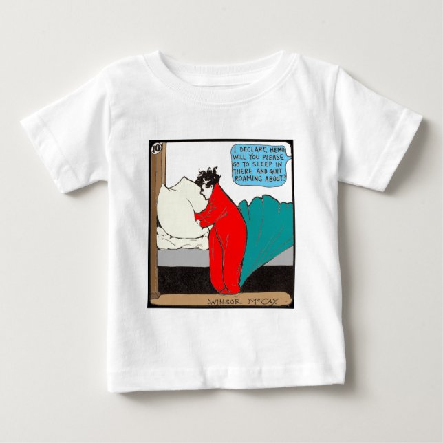 "Little Nemo" i Bed Tee Shirt (Framsida)