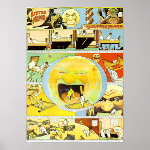 Little Nemo och Måne Poster