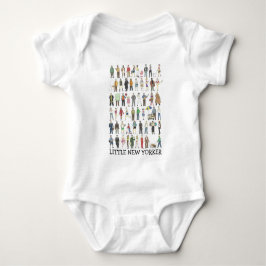 Little New Yorker People of NYC New York City Tee Shirt