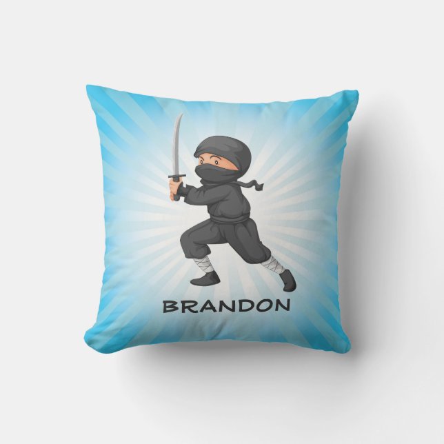 Little Ninja Design Dekorativ kudde (Framsida)