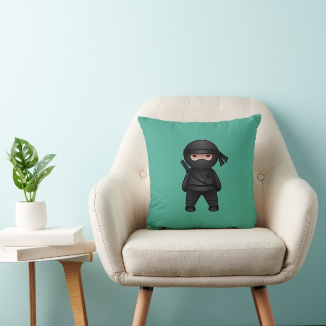 Little Ninja Warrior på Grönt Kudde (Stol)