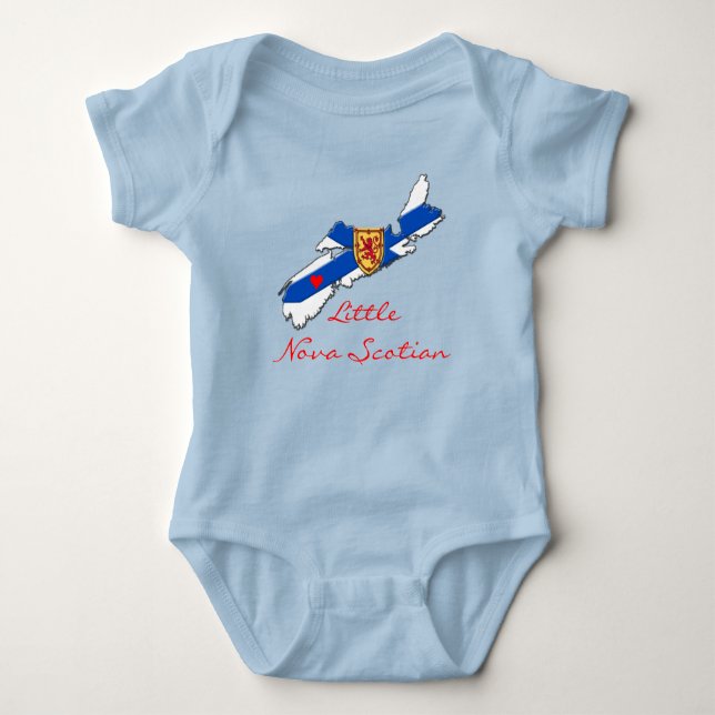 Little Nova Scotian Nova Scotia Halifax Dartmouth T Shirt (Framsida)