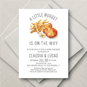 Little Nugget Baby Shower Inbjudningar