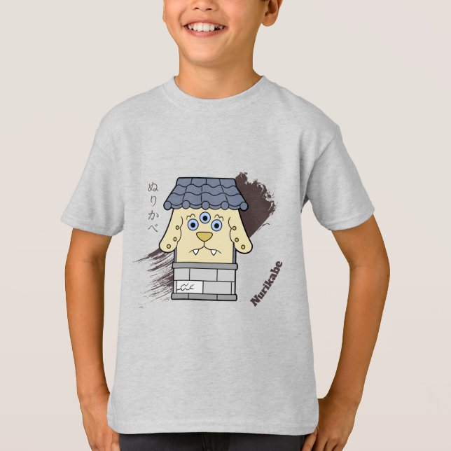 Little Nurikabe Yokai Tee (Framsida)