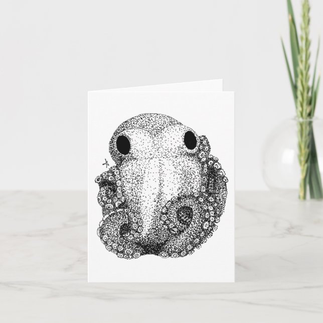 Little Octopus Kort (Framsida)