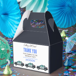 Little Officer Police Birthday | Personalized  Presentaskar