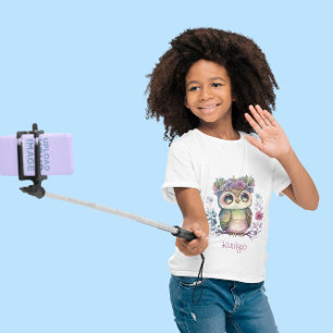 Little Ombre Uggla Watercolor T Shirt