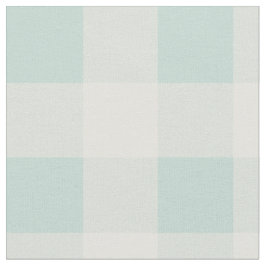 Little One Buffalo Check - mjuk teal Tyg