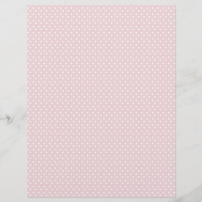 Little One Girl Scapbook Papper 2 (Framsida)