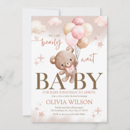 Little One On The Way Baby Shower Invitation Inbjudningar