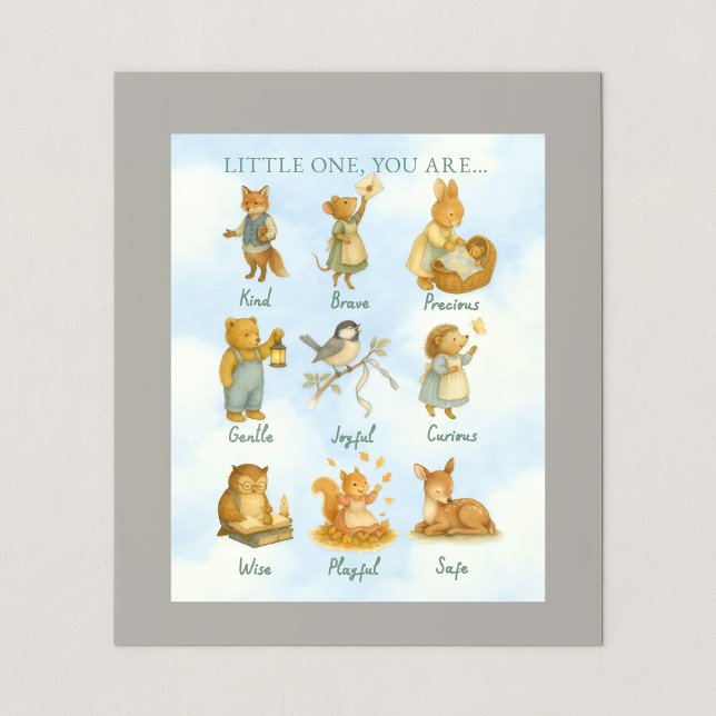 Little One, You Are Loved – Storybook Declaration  Poster (Skapare uppladdad)