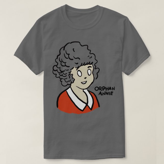 Little Orphan Annie T Shirt (Design framsida)