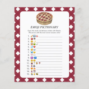 Little Paj babydusch Emoji pictionary