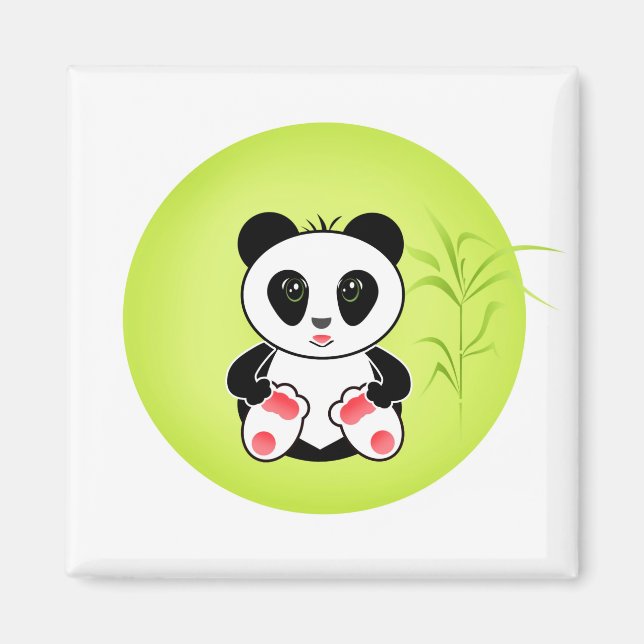 Little Panda Magnet (Framsidan)